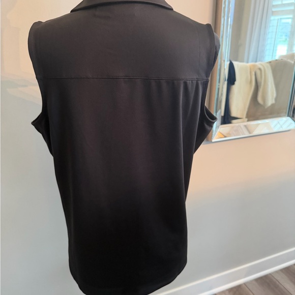 Chico's Black Sleeveless Polo Tank
#105 - Picture 2 of 5